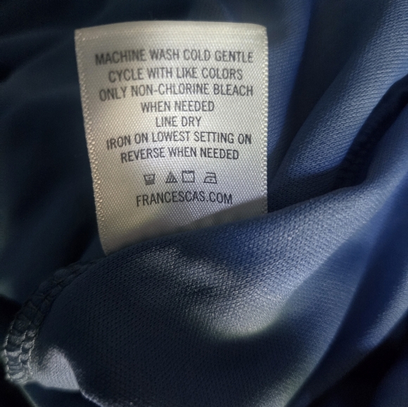 Blue Rain Blue Flutter Sleeve Romper Size Small - Picture 5 of 5